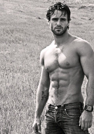 hunky man